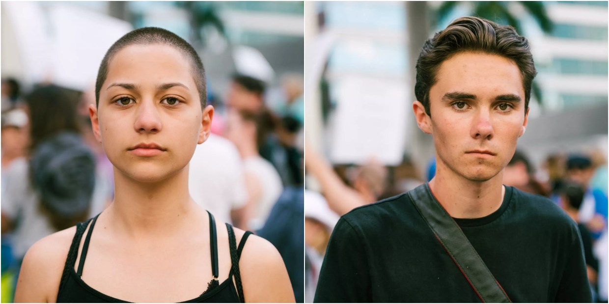 How a Local Photographer Took Iconic Portraits of Emma Gonzalez and David Hogg