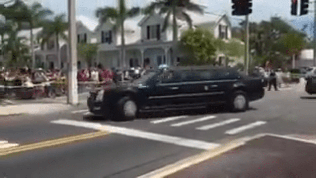 Enjoy This Video of Key West Residents Cursing at Trump’s Motorcade