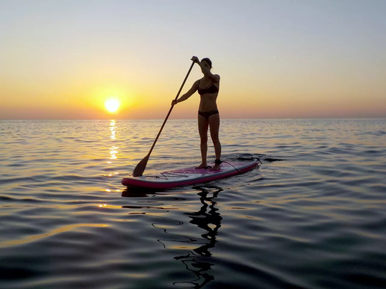 Paddleboard, Shop, and Chow Down at Surfside’s First Paddletopia