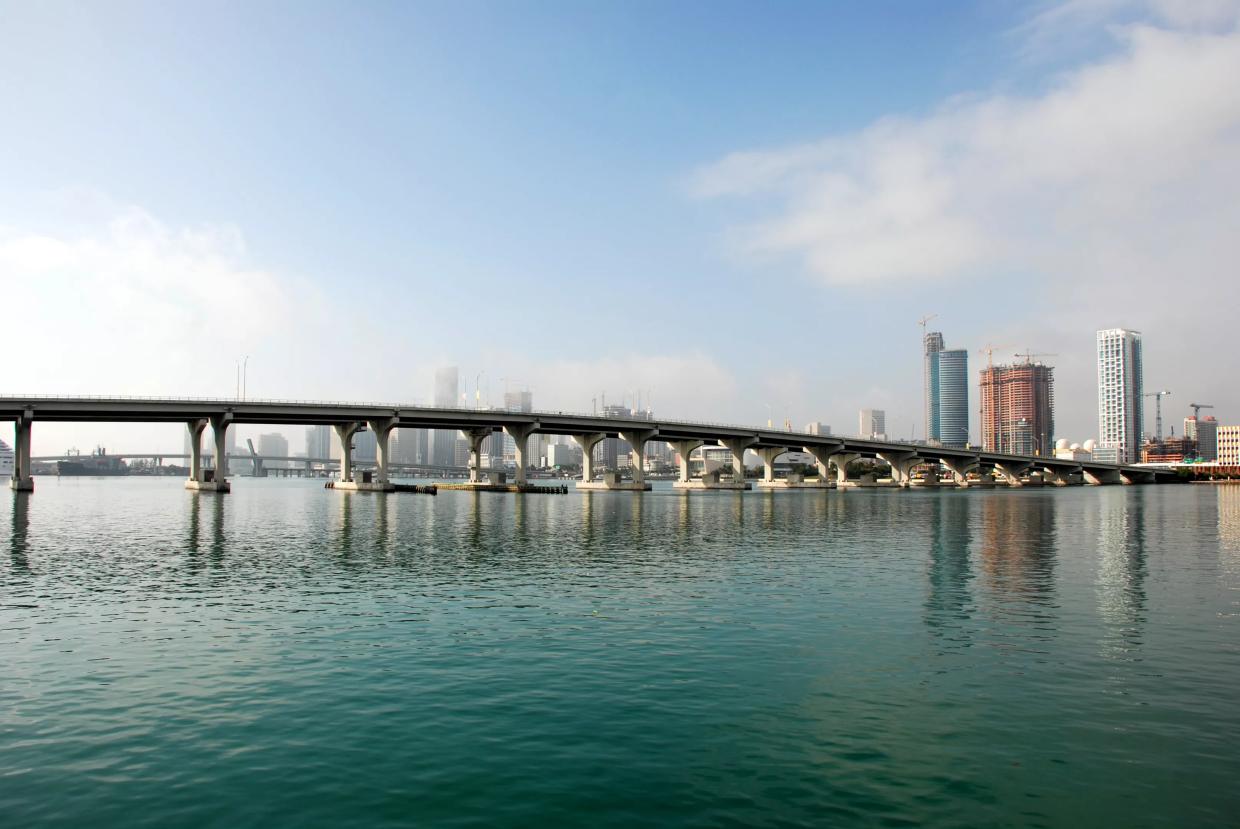 Two-Year MacArthur Causeway Project Is Already a Nightmare for Beach Commuters