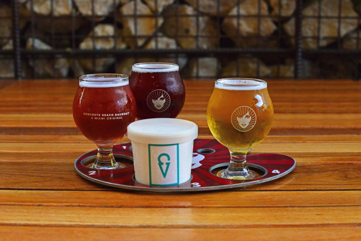 Dasher & Crank Collaborates With Miami Breweries on Limited-Edition Beer Ice Creams