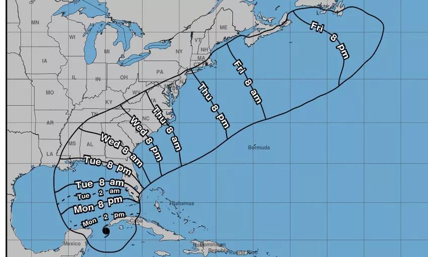 Hurricane Michael Winds Could Hit Miami by Tuesday Morning – Updated