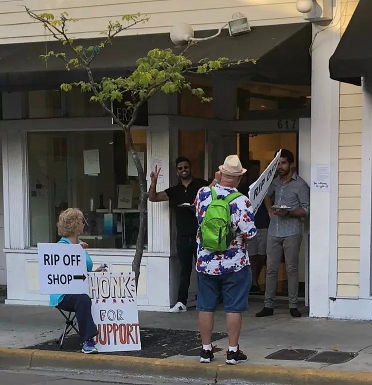 Video: Owner of Key West Dead Sea Skin-Care Shop Calls Protesters Nazis