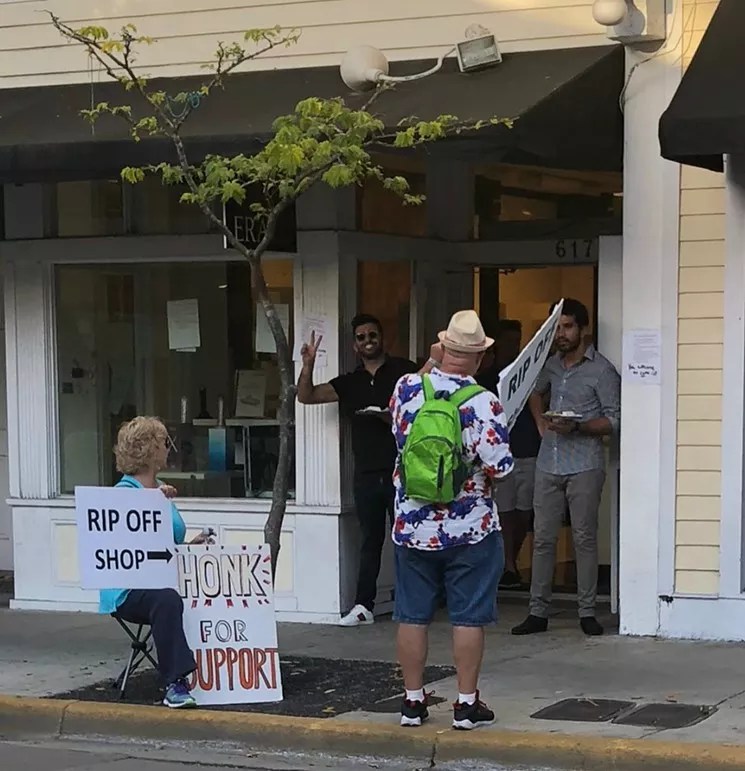 Video: Owner of Key West Dead Sea Skin-Care Shop Calls Protesters Nazis