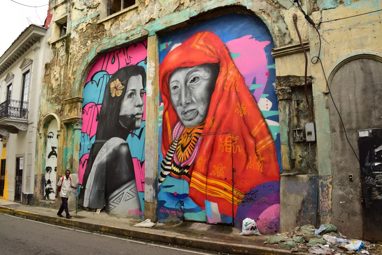 Panama Mural Fest, With Miami Artists Disem and Dreps, Stages Street Art in Panama City