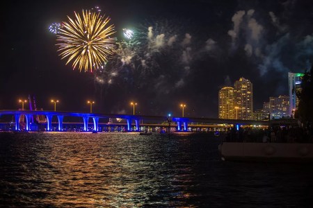 Where to Watch New Year's Eve Fireworks in Miami