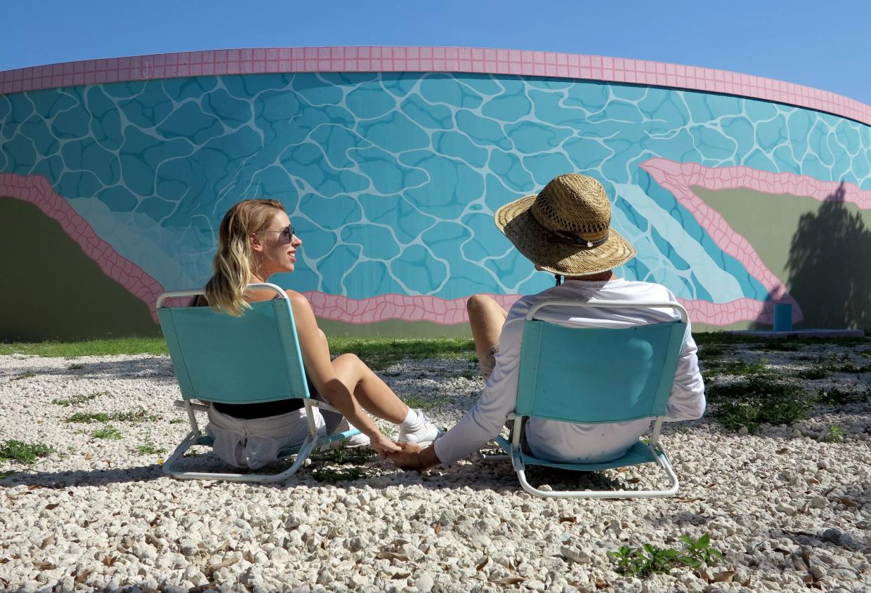 Artist Duo Nice’n Easy Transforms Miami Beach Water Tanks Into Public Art