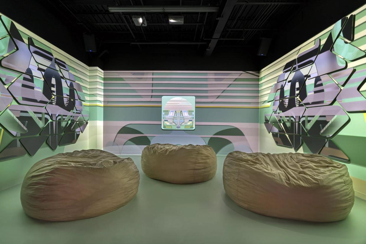 Artist Francesco Lo Castro Stages an ’80s Dream World at Artechouse