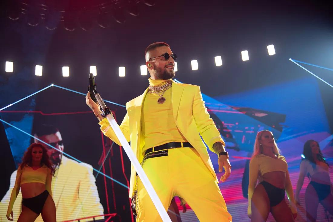 Maluma Paid Homage to the True Pioneers of Latin Urban Music at American Airlines Arena