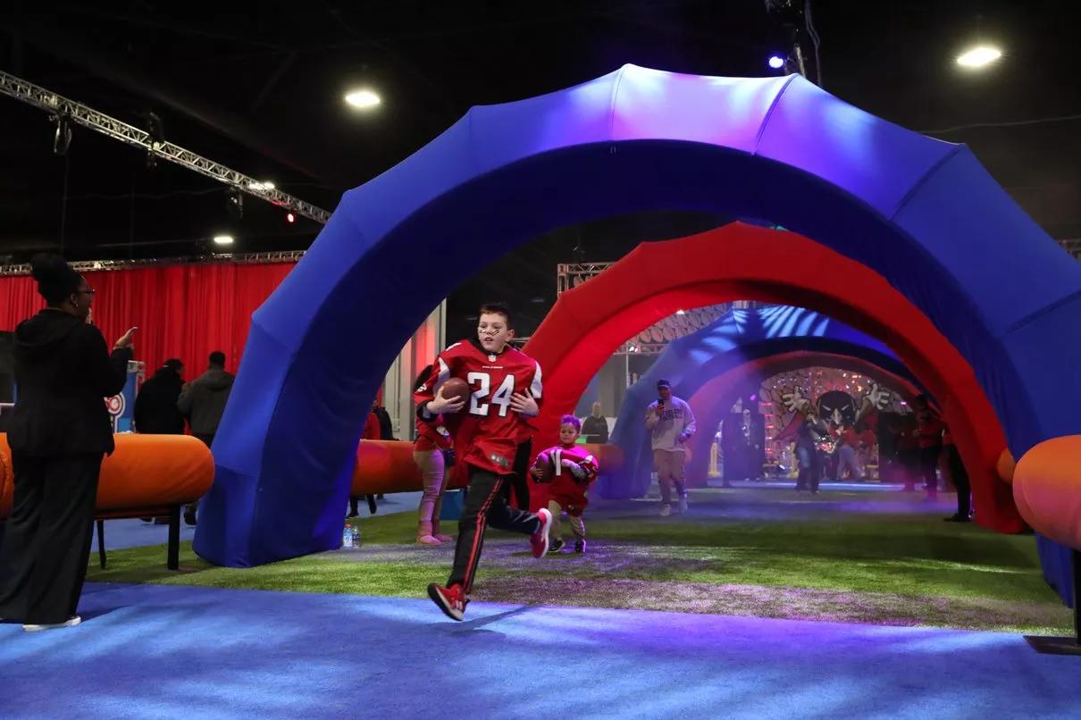 The Super Bowl Experience in Miami Beach Is an Interactive Playground for NFL Fans
