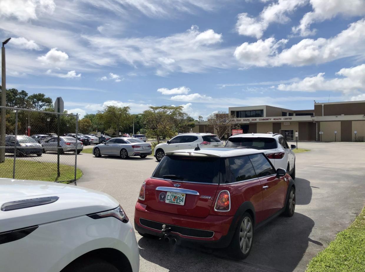 Drive-Thru COVID-19 Testing Center Opens in Cutler Bay