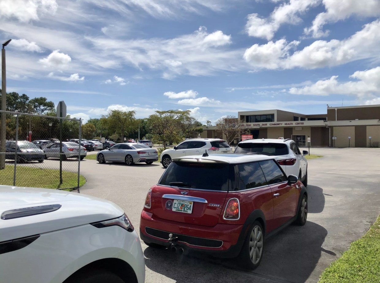 Drive-Thru COVID-19 Testing Center Opens in Cutler Bay