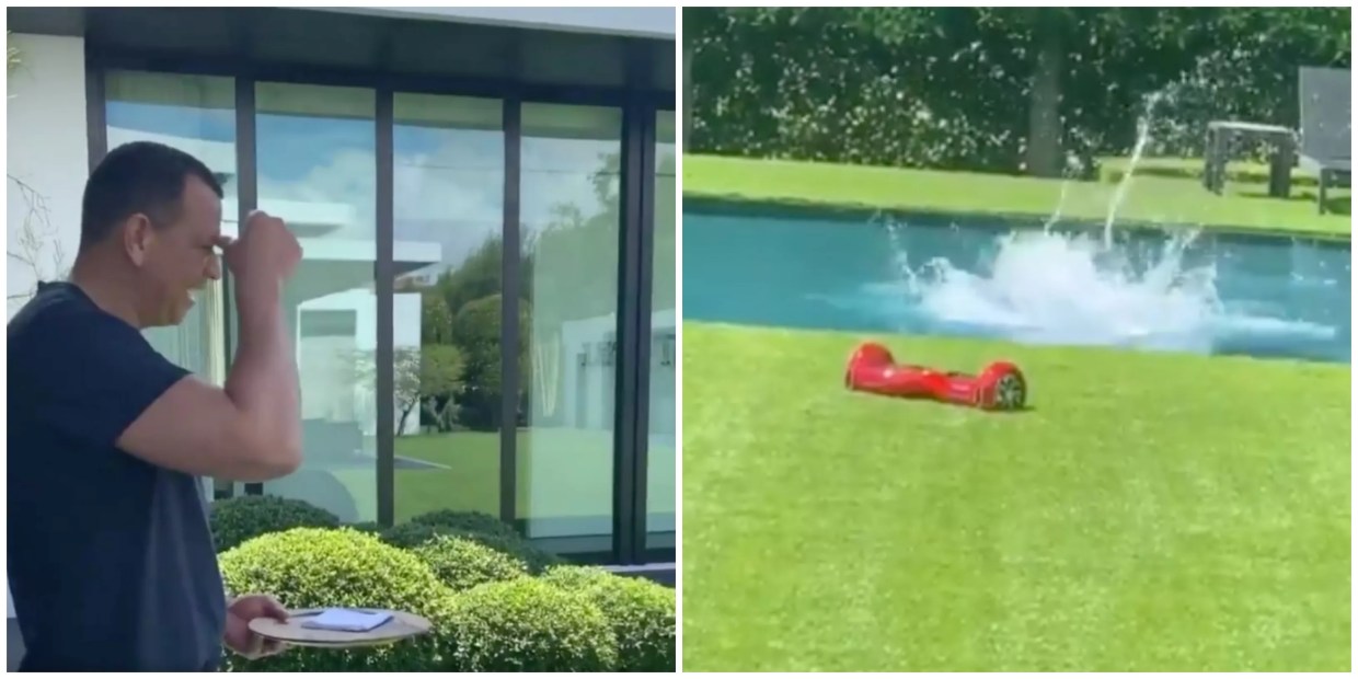 J.Lo and A-Rod Sure Are Having a Blast in Miami’s Own <i>Parasite</i> House