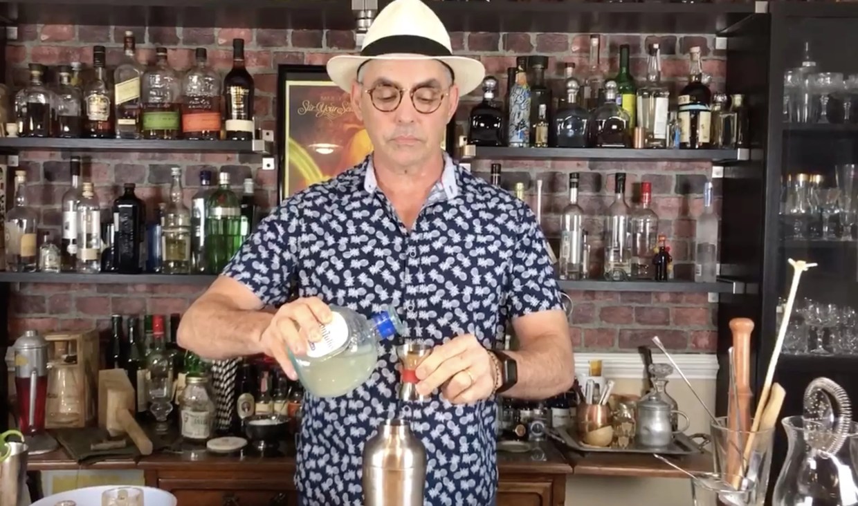 Cafe La Trova’s Julio Cabrera Makes a Churro Margarita for Jimmy Kimmel