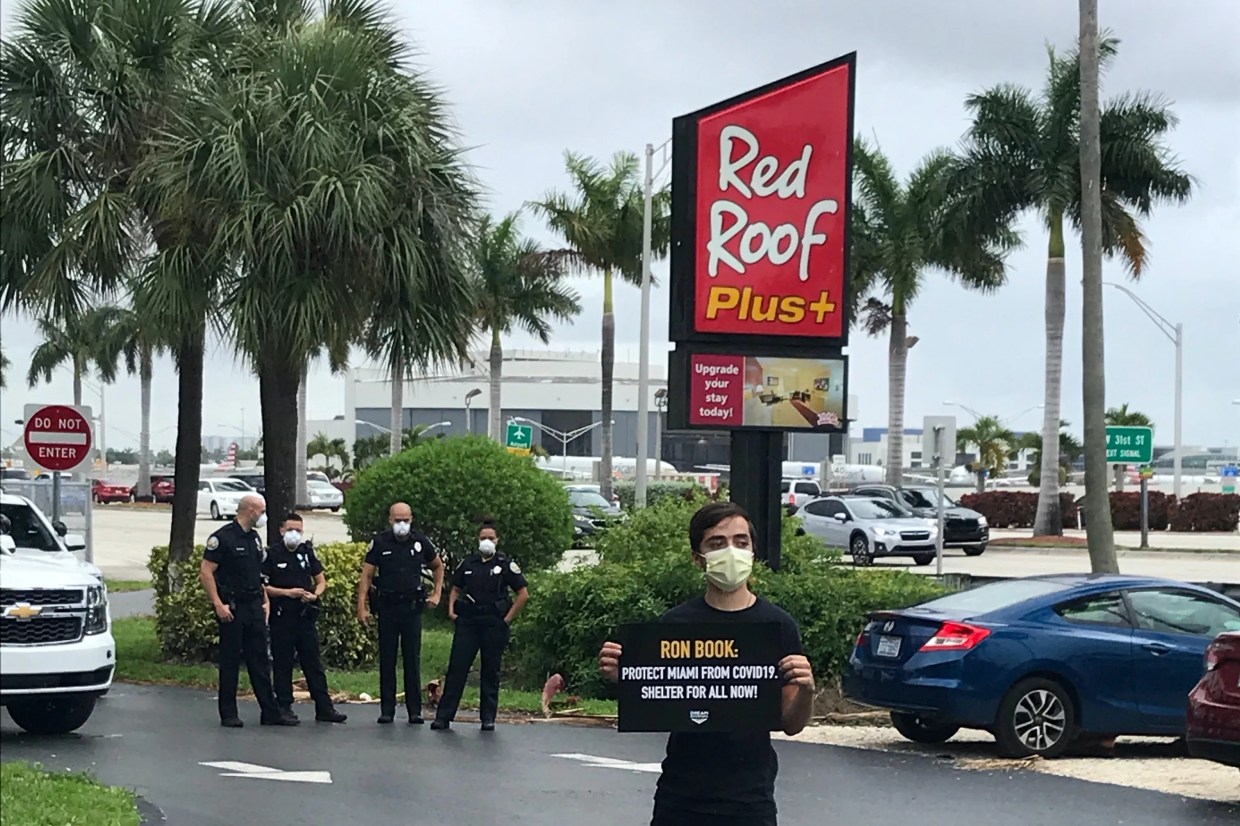 Feud Between Dream Defenders and Homeless Trust Heats Up at Red Roof Inn