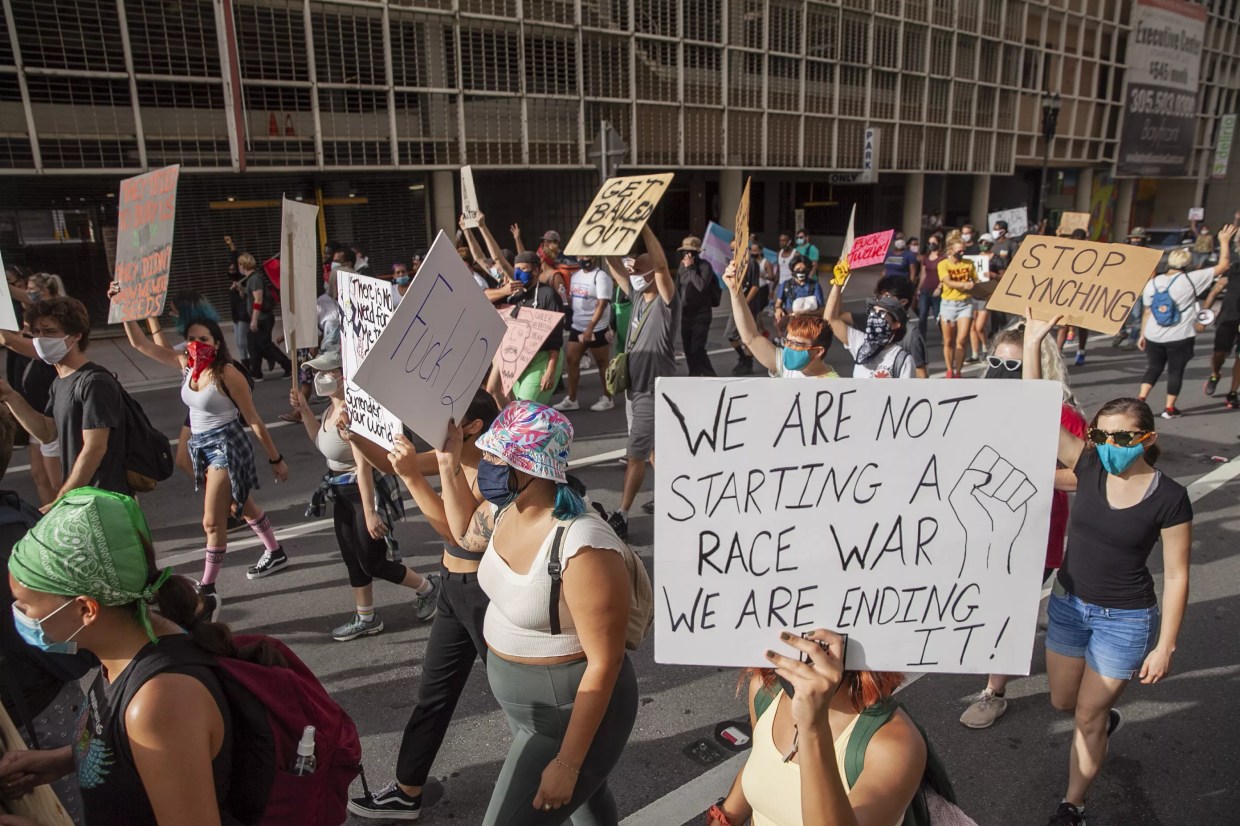 Miami Protesters Speak Out After Mass Arrests