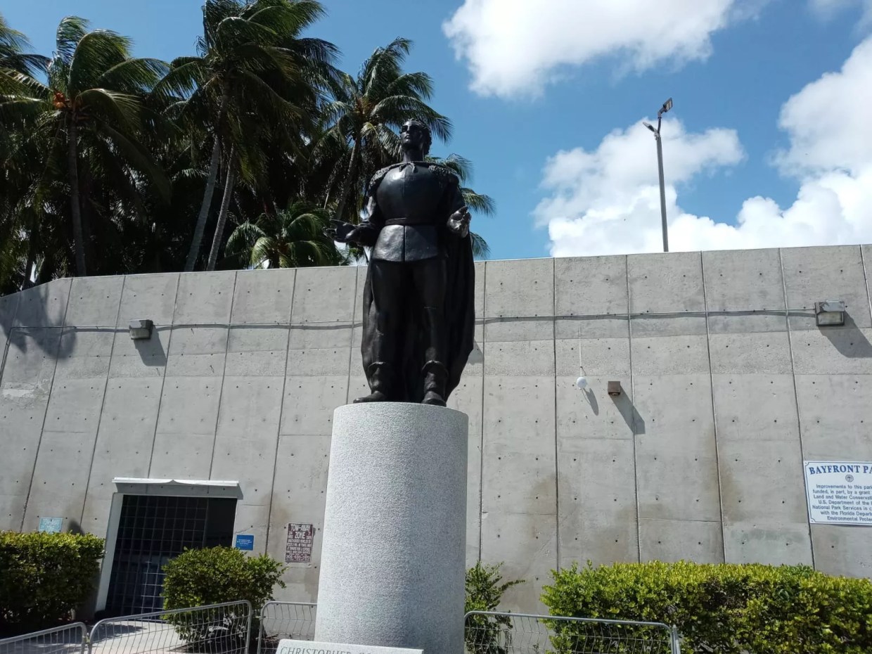 What Ever Happened to the Columbus Statue in Bayfront Park?