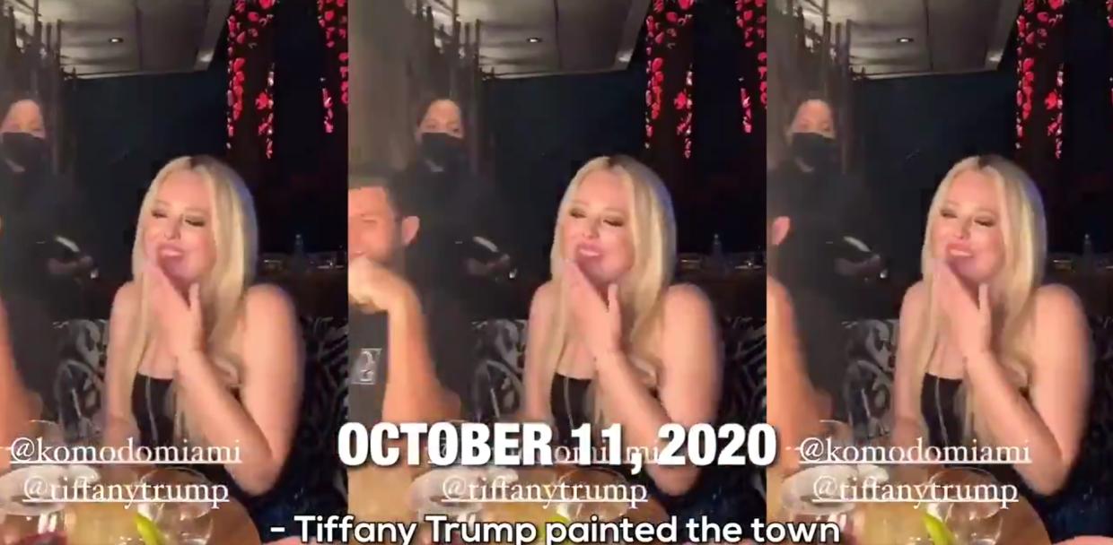 Twitter Drags Tiffany Trump for Partying in Miami Amid Pandemic