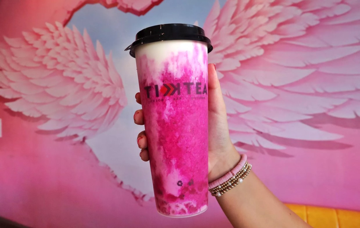 Get Authentic Taiwanese Bubble Tea With Cream Cheese Foam at TikTea in Kendall
