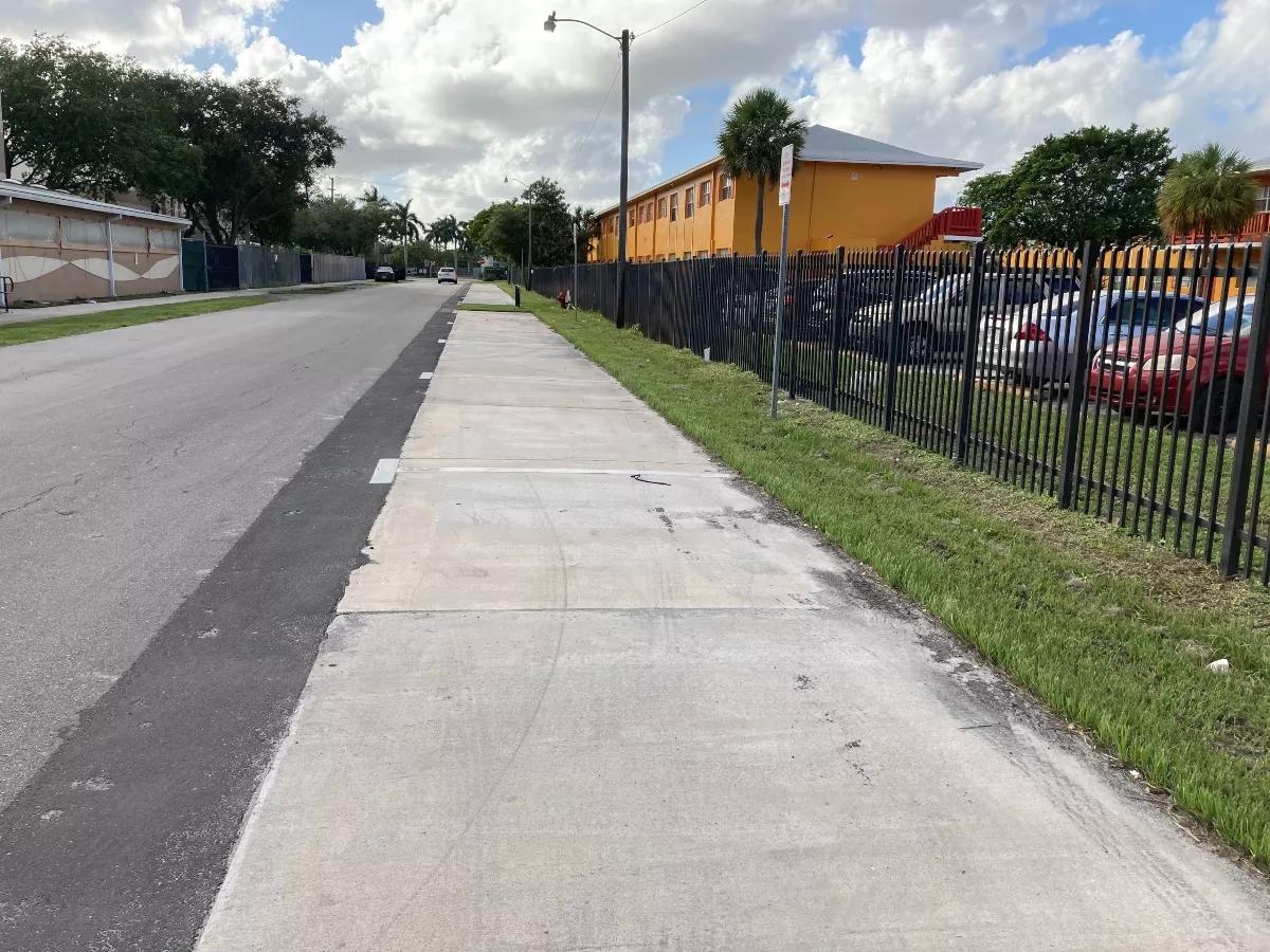 Did Fort Lauderdale Build This Parking Area to Push Out a Homeless Camp?