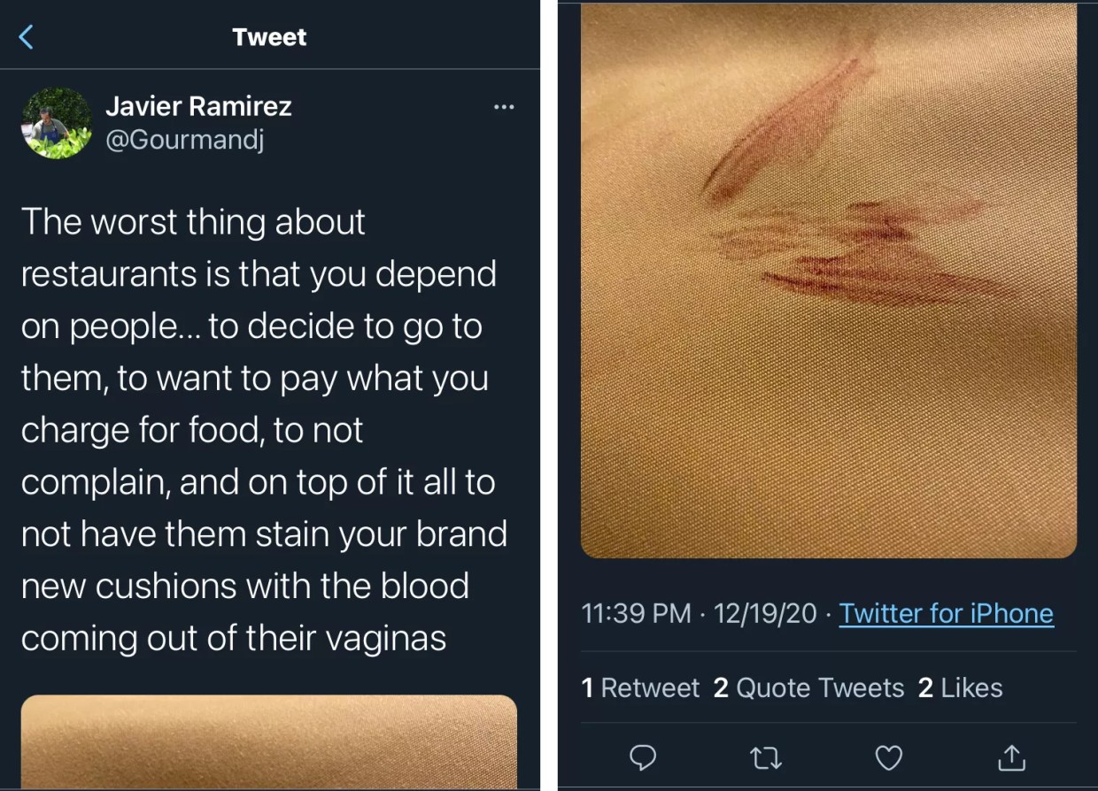 Miami Restaurant Owner Apologizes for Period-Shaming Photo on Social Media