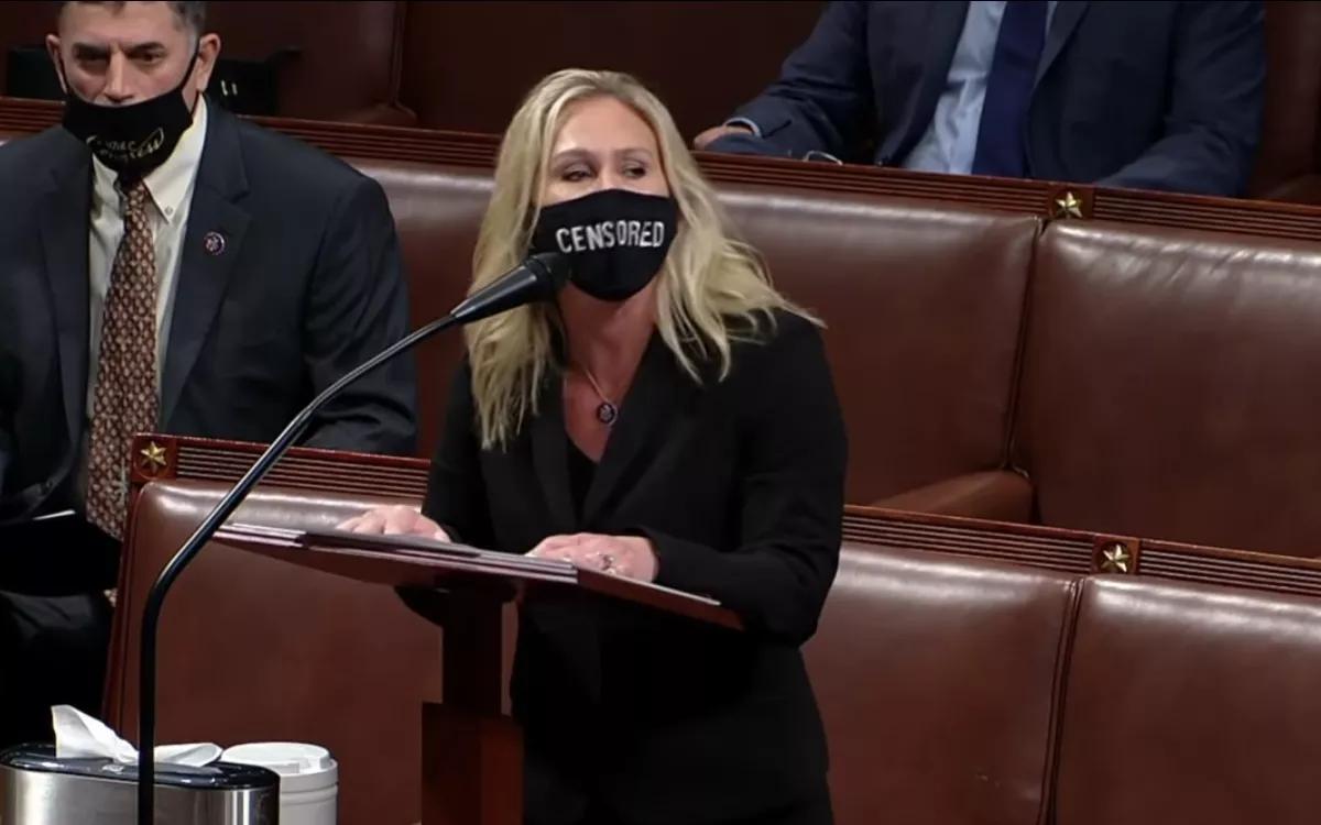 Turns Out the QAnon Congresswoman Is a Parkland Denier, Too