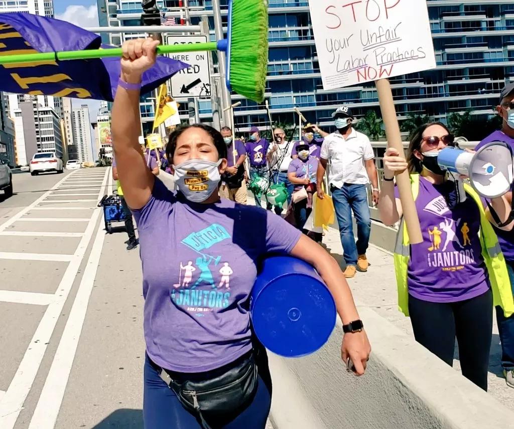 Miami Janitors Accuse Employers of Retaliation After Union Push