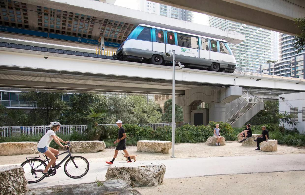 First Phase of the Underline Brings Park Amenities to Brickell
