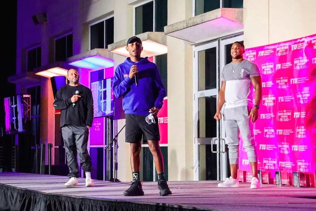 Eyes on Miami: Pharrell Williams, Swae Lee, Michael Bay, and Others