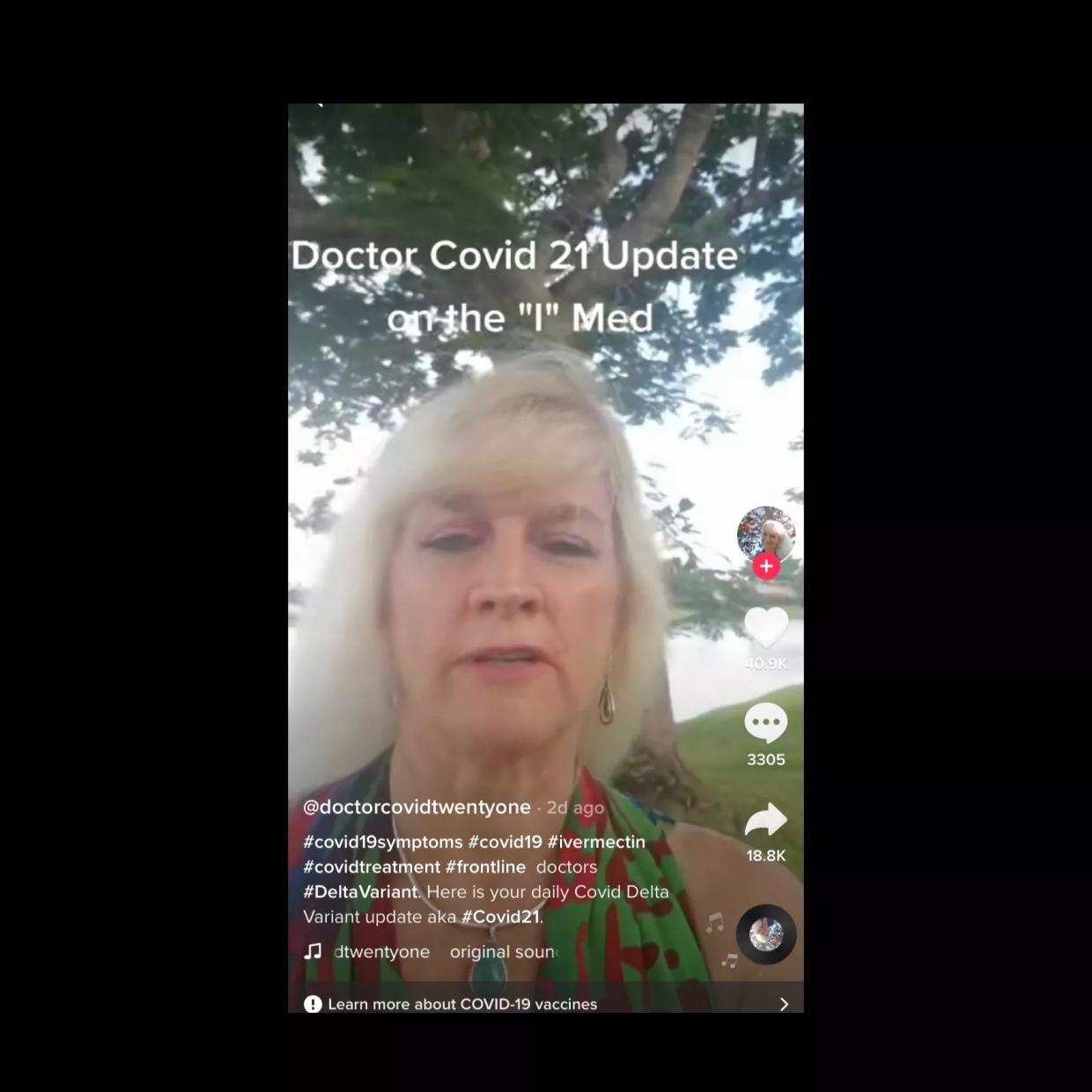 TikTok’s Ivermectin-Touting @DoctorCovidTwentyOne Is a South Florida Gynecologist