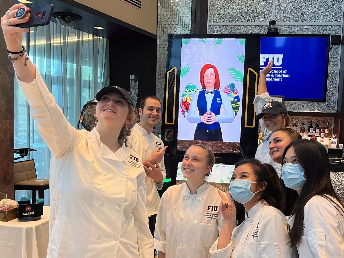 Meet Cecilia, FIU’s Robot Bartender