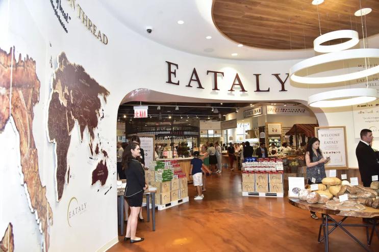a food hall sign