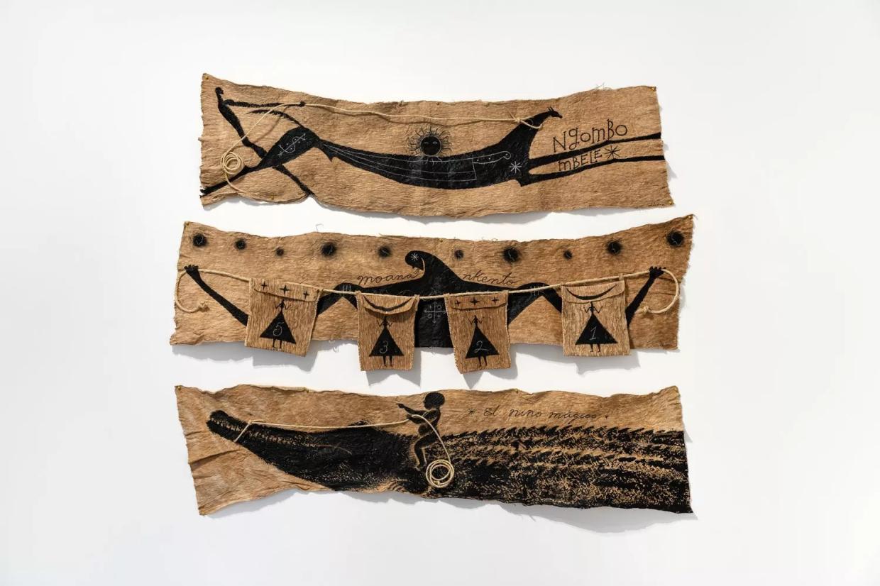 José Bedia Explores Tribal Religions in “Simetria Natural”