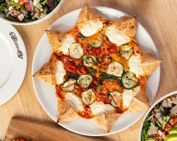 star shaped pizza