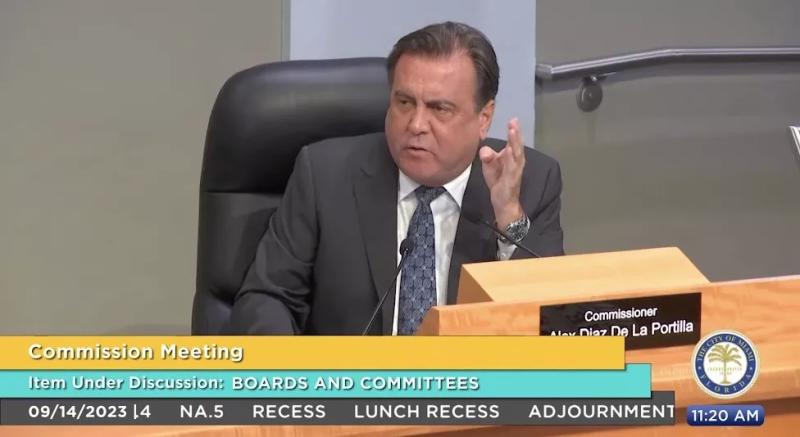 screenshot of alex diaz de la portilla in a suit