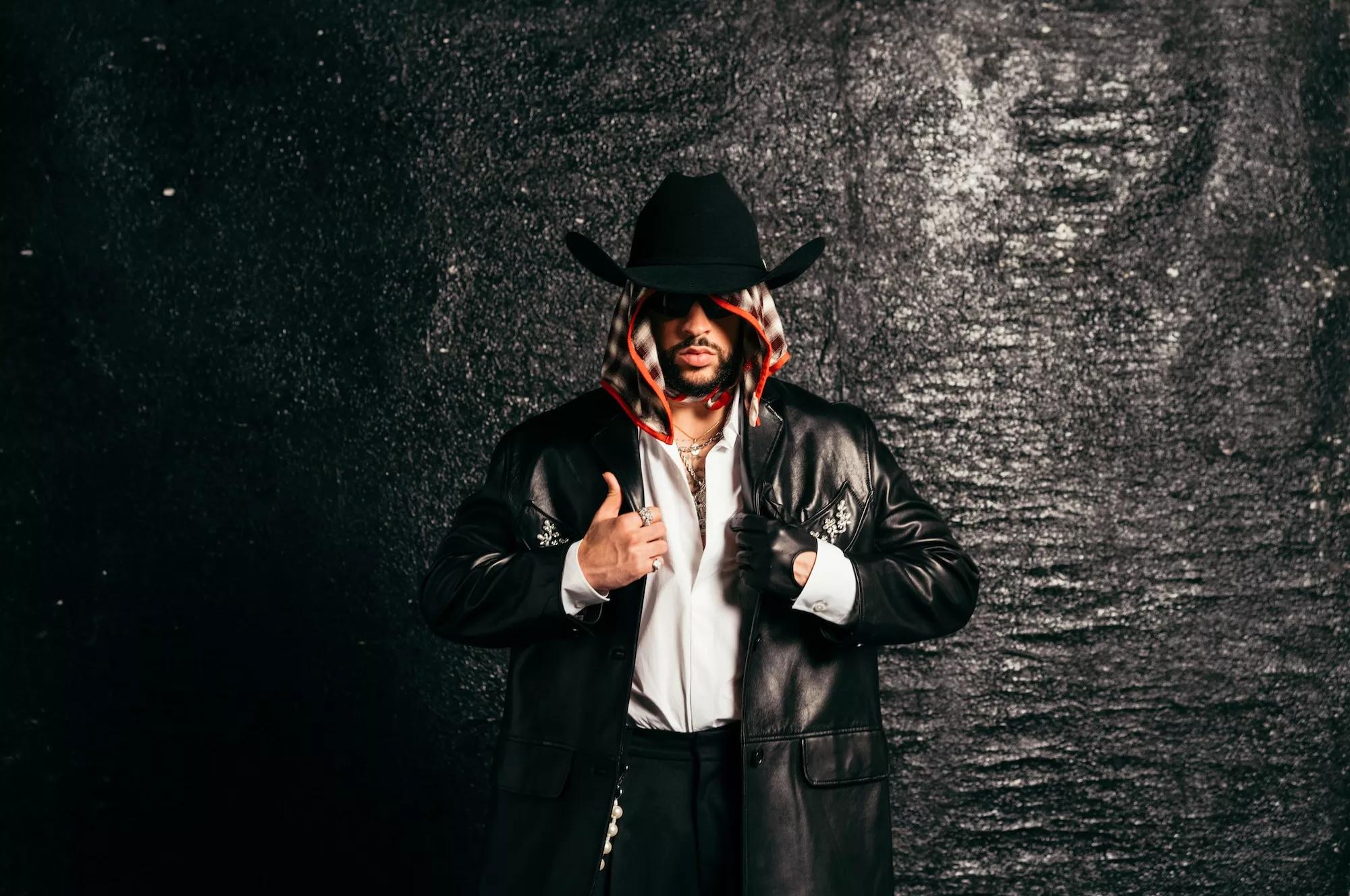Bay Bunny in a cowboy hat