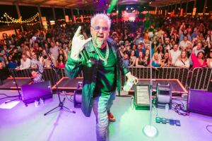 A man on stage