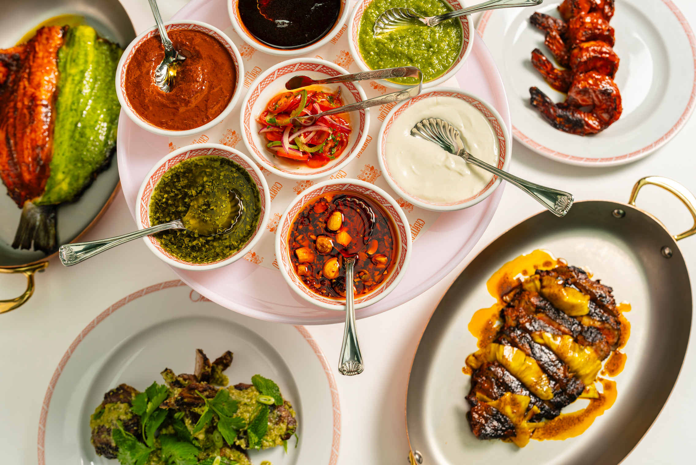 An assortment of dishes
