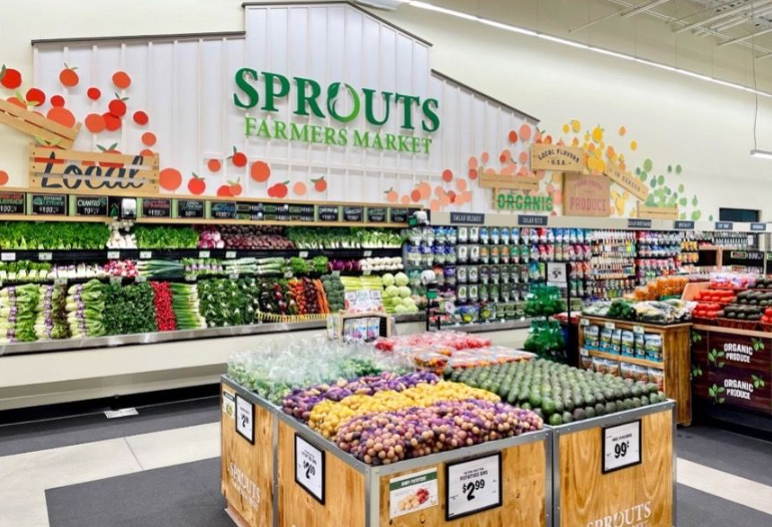 A grocery store aisle