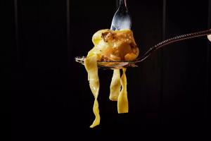 A pasta dish