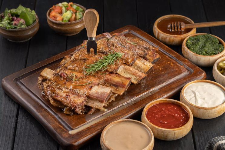 Meats and sauces