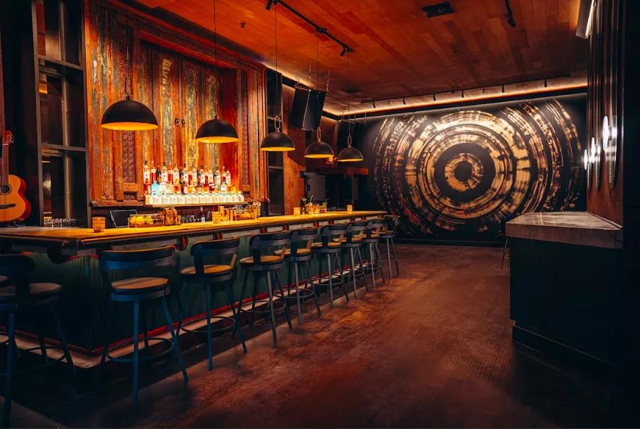 The bar at Mode in downtown Miami