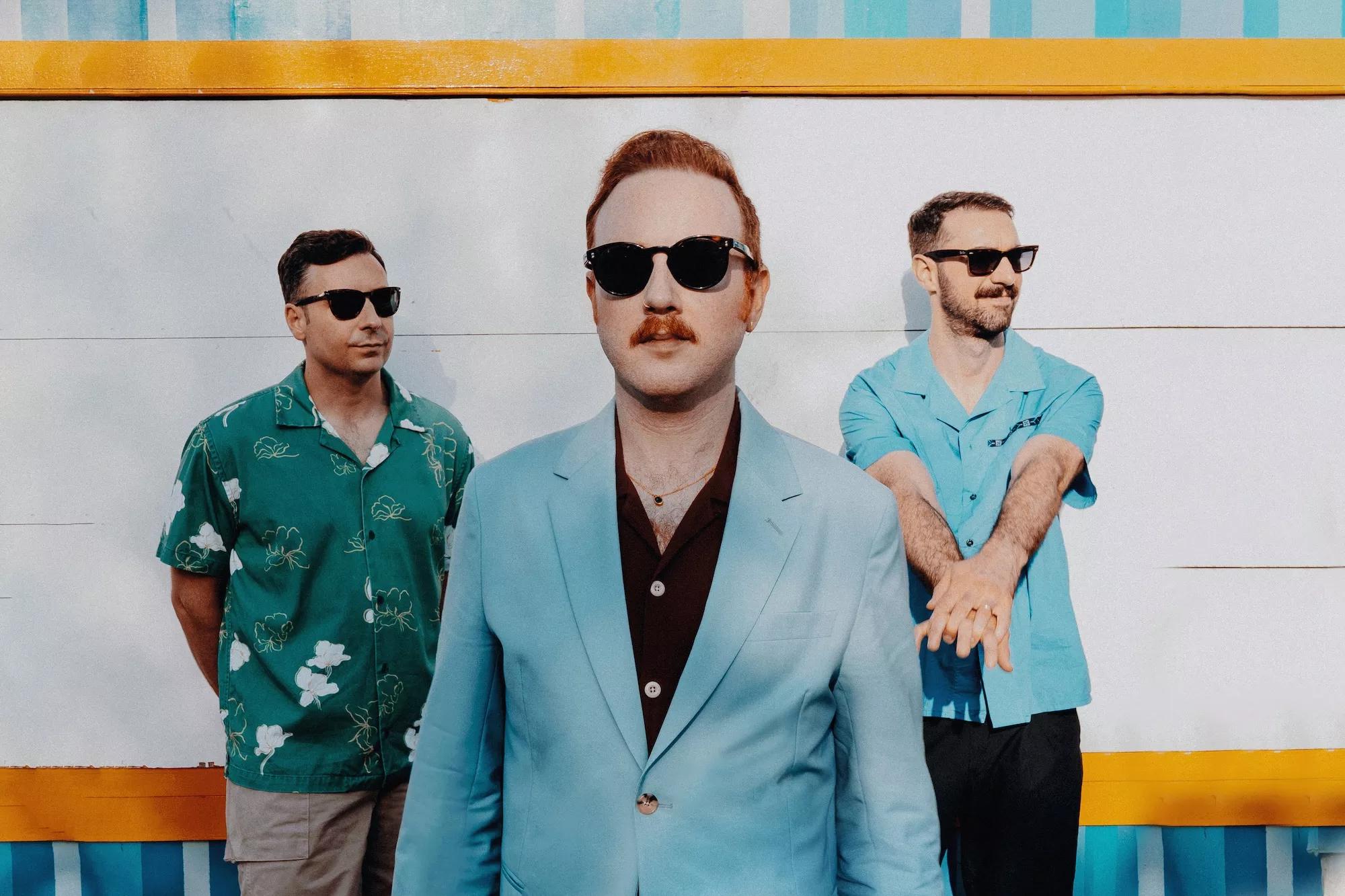 The three members of Two Door Cinema Club