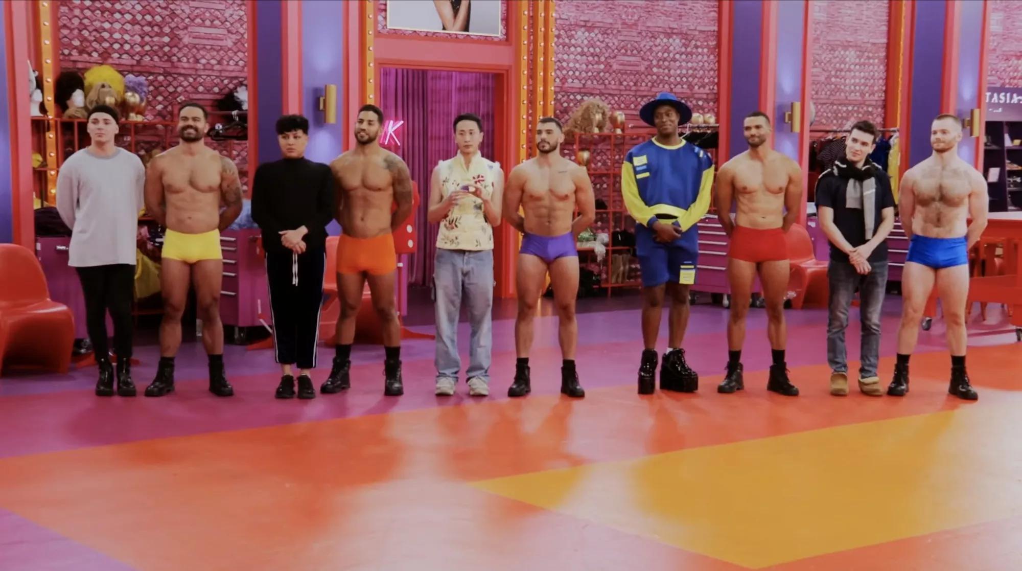 The contests of RuPaul's Drag Race lineup in the Werk Room