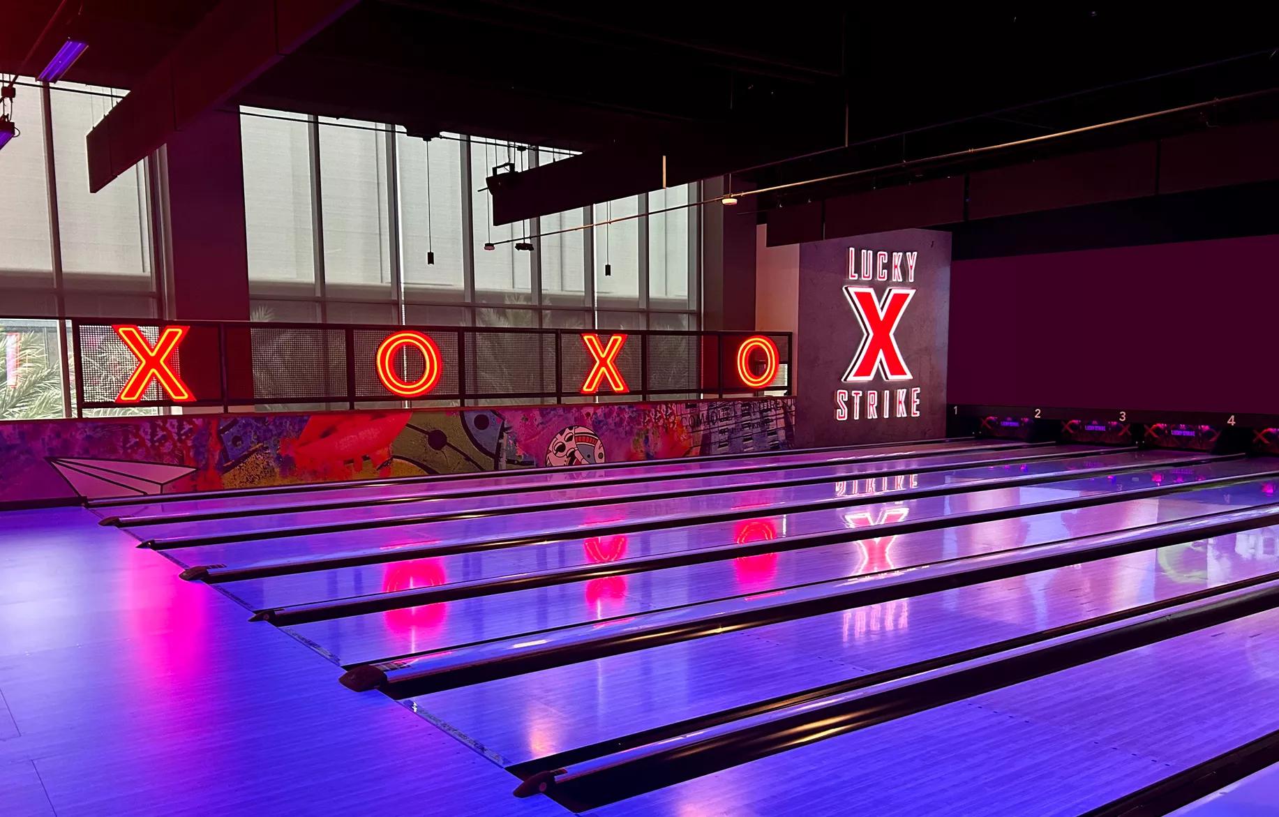 Bowling lanes