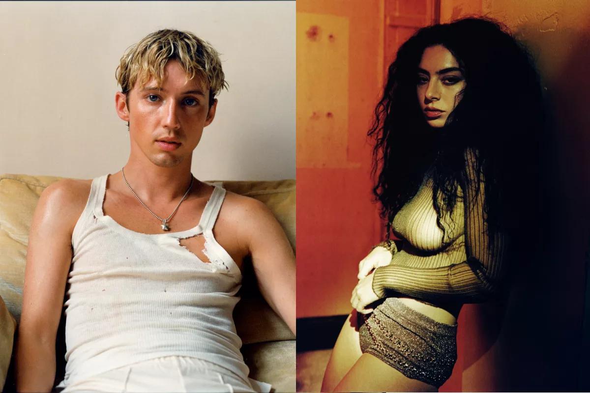 Portraits on Troye Sivan and Charli XCX