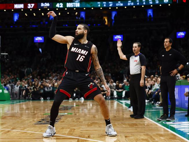 Miami Heat player Caleb Martin