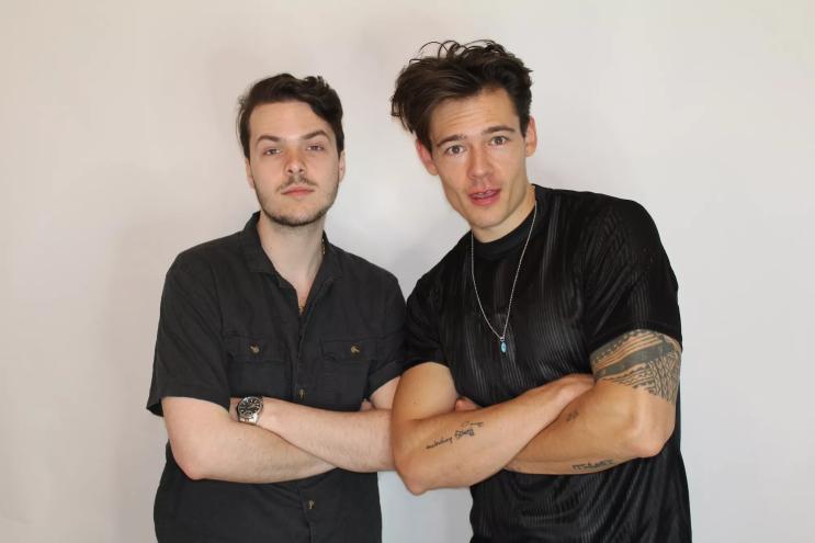 Portrait of Clayton Horwitz and Mario Adrion