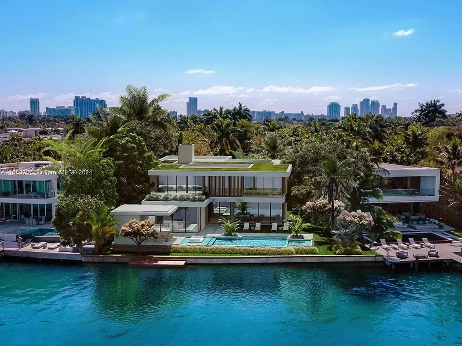 San Marino Island mansion