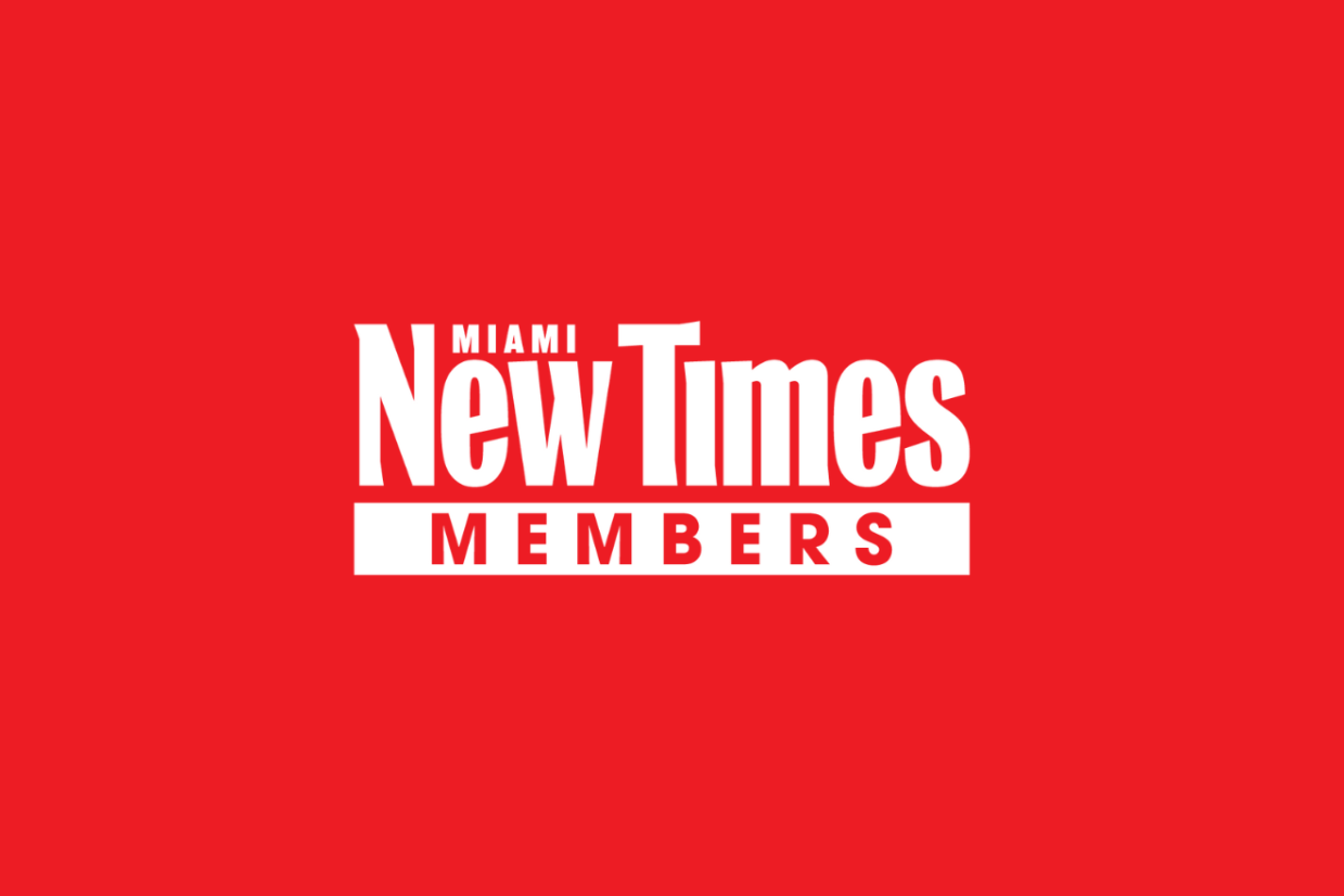 Red background with white New Times logo